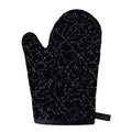 Black And White Constellation Print Single Oven Mitt