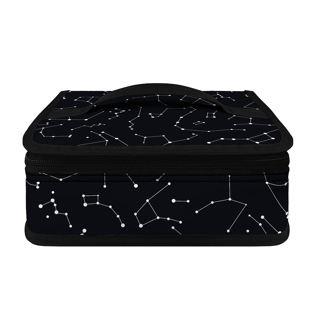 Black And White Constellation Print Small Lunch Bag