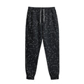Black And White Constellation Print Sweatpants