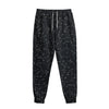 Black And White Constellation Print Sweatpants