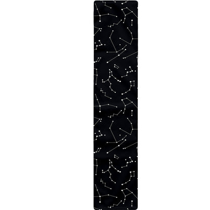 Black And White Constellation Print Table Runner