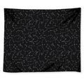 Black And White Constellation Print Tapestry