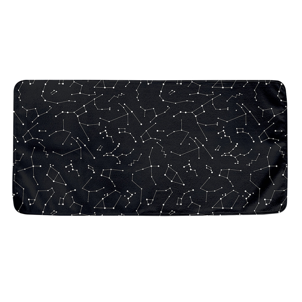 Black And White Constellation Print Towel