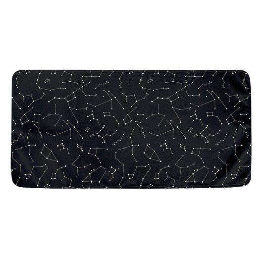 Black And White Constellation Print Towel