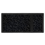 Black And White Constellation Print Trifold Wallet