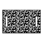 Black And White Cow Pattern Print Golf Cart Seat Cover