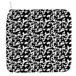 Black And White Cow Pattern Print Hand Towel