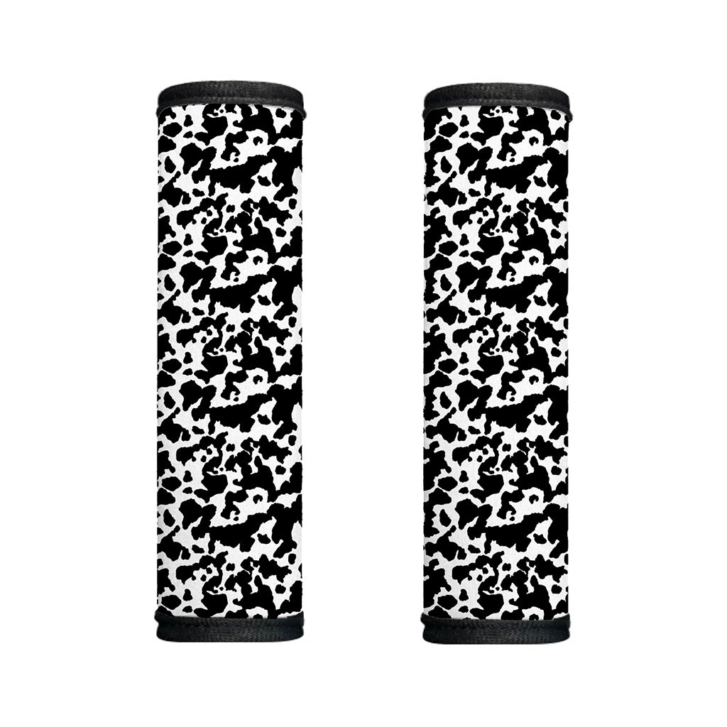 Black And White Cow Pattern Print Handle Covers