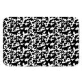 Black And White Cow Pattern Print Indoor Door Mat