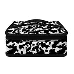 Black And White Cow Pattern Print Small Lunch Bag