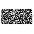 Black And White Cow Pattern Print Towel