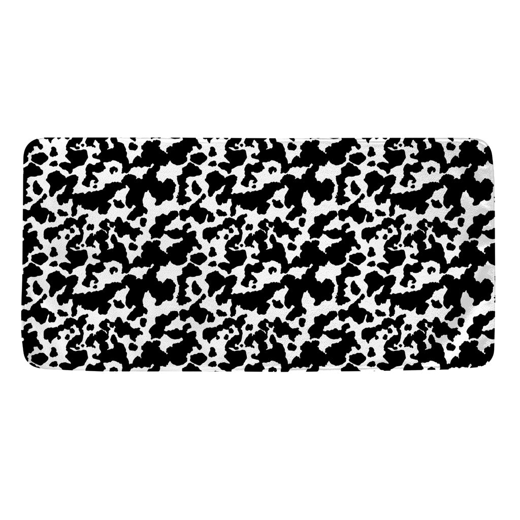 Black And White Cow Pattern Print Towel