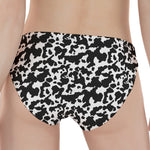Black And White Cow Pattern Print Women's Panties
