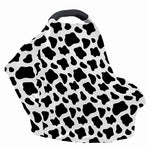 Black And White Cow Print Baby Seat Cover