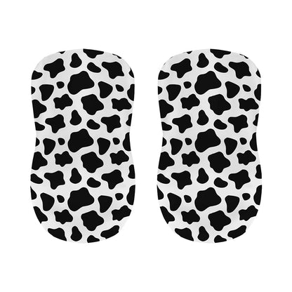Black And White Cow Print Bar Stool Covers