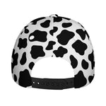 Black And White Cow Print Baseball Cap