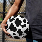 Black And White Cow Print Basketball