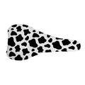 Black And White Cow Print Bicycle Seat Cover