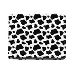 Black And White Cow Print Bifold Wallet