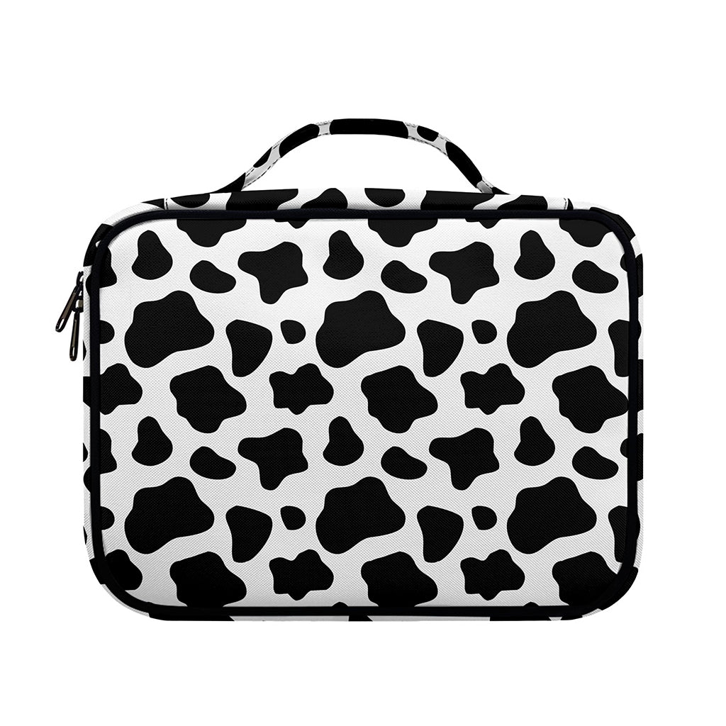 Black And White Cow Print Briefcase Bible Bag
