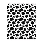 Black And White Cow Print Curtain