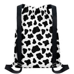 Black And White Cow Print Drawstring Backpack