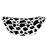 Black And White Cow Print Fanny Pack