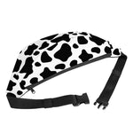 Black And White Cow Print Fanny Pack