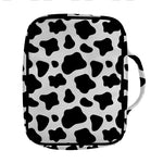 Black And White Cow Print Front Pocket Bible Bag