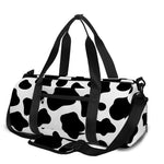 Black And White Cow Print Gym Bag