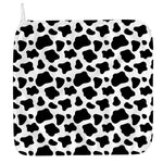 Black And White Cow Print Hand Towel