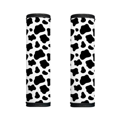 Black And White Cow Print Handle Covers