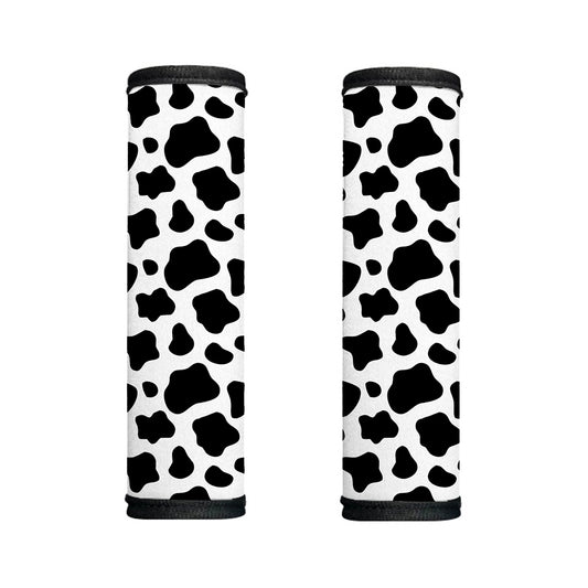Black And White Cow Print Handle Covers