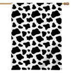 Black And White Cow Print House Flag