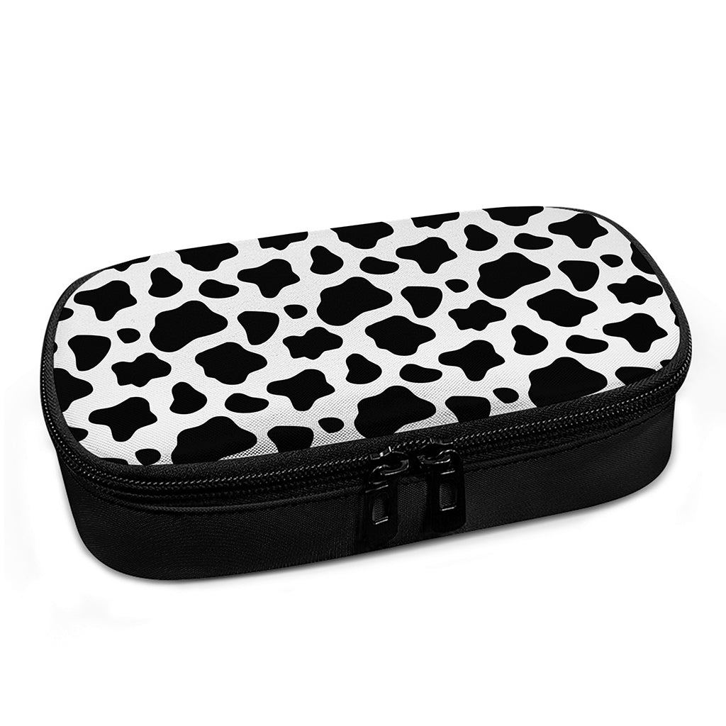 Black And White Cow Print Insulin Cooler Travel Case