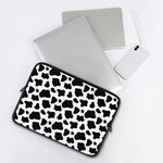 Black And White Cow Print Laptop Sleeve