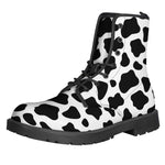 Black And White Cow Print Backpack