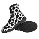 Black And White Cow Print Backpack