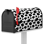 Black And White Cow Print Mailbox Cover