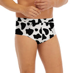 Black And White Cow Print Men's Briefs