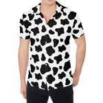 Black And White Cow Print Men's Shirt