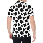 Black And White Cow Print Men's Shirt