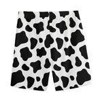 Black And White Cow Print Men's Sports Shorts