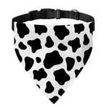 Black And White Cow Print Over The Collar Dog Bandana
