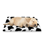 Black And White Cow Print Pet Cooling Mat Cover