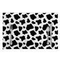 Black And White Cow Print Placemat