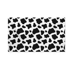 Black And White Cow Print Polyester Flag