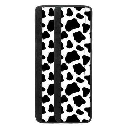 Black And White Cow Print Refrigerator Handle Covers