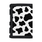 Black And White Cow Print Trifold Wallet