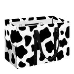 Black And White Cow Print Utility Tote Bag